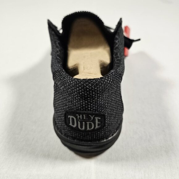 Hey Dude Wally Sox – Size 12 – Micro Total Black main image 4